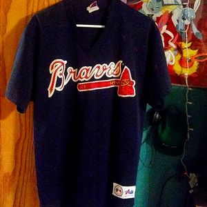 Vintage David Juistice Atlanta Braves jersey